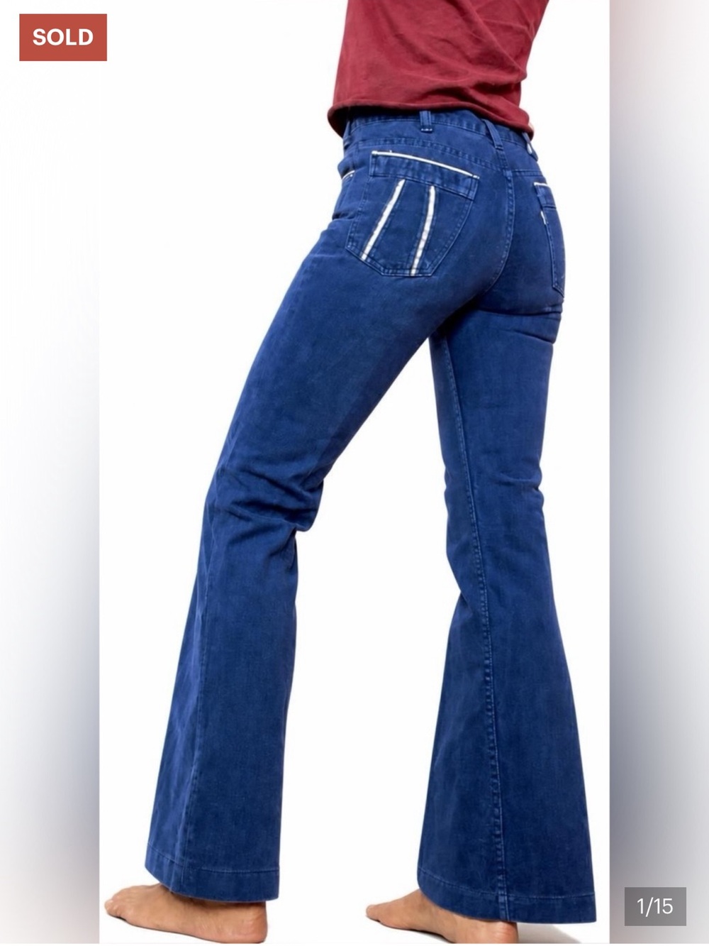 Vintage Levi’s White Label High-Rise Flared Jeans 🤩 WOW amazing find
